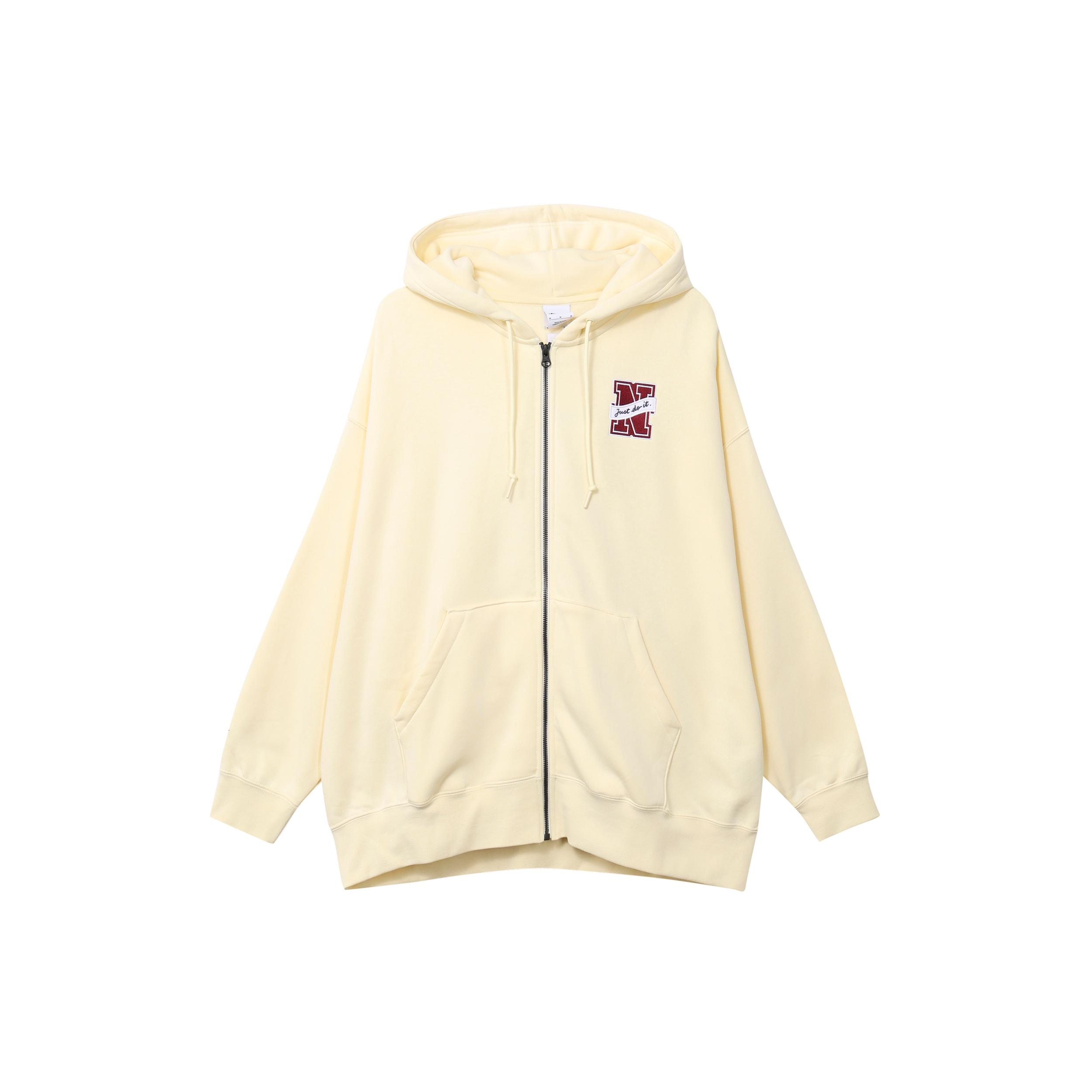 New Nike Sportswear Essential Women s Fleece Jacket Beige FV8445-113 L
New Nike Sportswear Essential Women s Fleece Jacket Beige FV8445-113 L