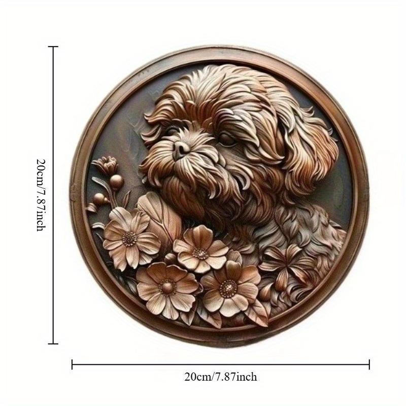 2d Плоский 20*20см, Дерев яна табличка на тему пуделів, Весняні мотиви, Ідеально для декору офісу та Дня святого Валентина, для дому, кухні, саду, спальні, декору бару. 20x20cm
2d Плоский 20*20см, Дерев яна табличка на тему пуделів, Весняні мотиви, Ідеально для декору офісу та Дня святого Валентина, для дому, кухні, саду, спальні, декору бару. 20x20cm