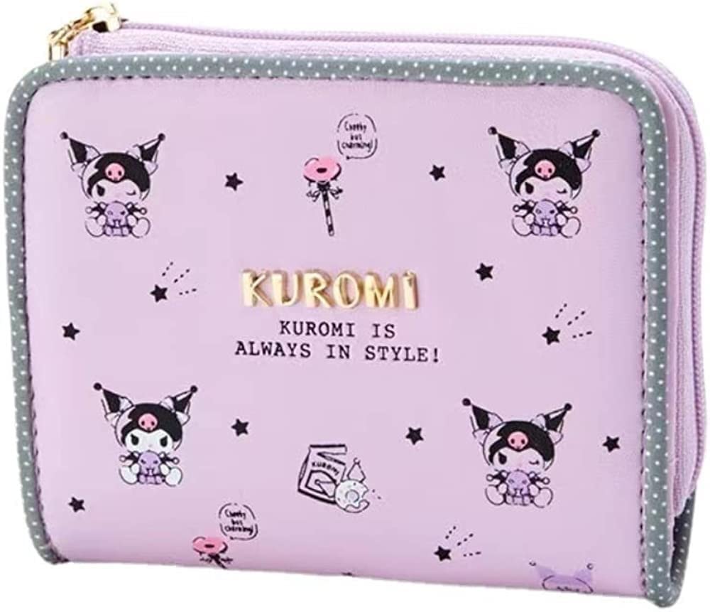 ARKETHONEY Kuromi, My Melody, Hello Kitty, and Cinnamoroll Wallet, Cute Mini Wallet, Bifold, Compact, Card Slots, Coin Purse, Outlet, Lightweight
ARKETHONEY Kuromi, My Melody, Hello Kitty, and Cinnamoroll Wallet, Cute Mini Wallet, Bifold, Compact, Card Slots, Coin Purse, Outlet, Lightweight