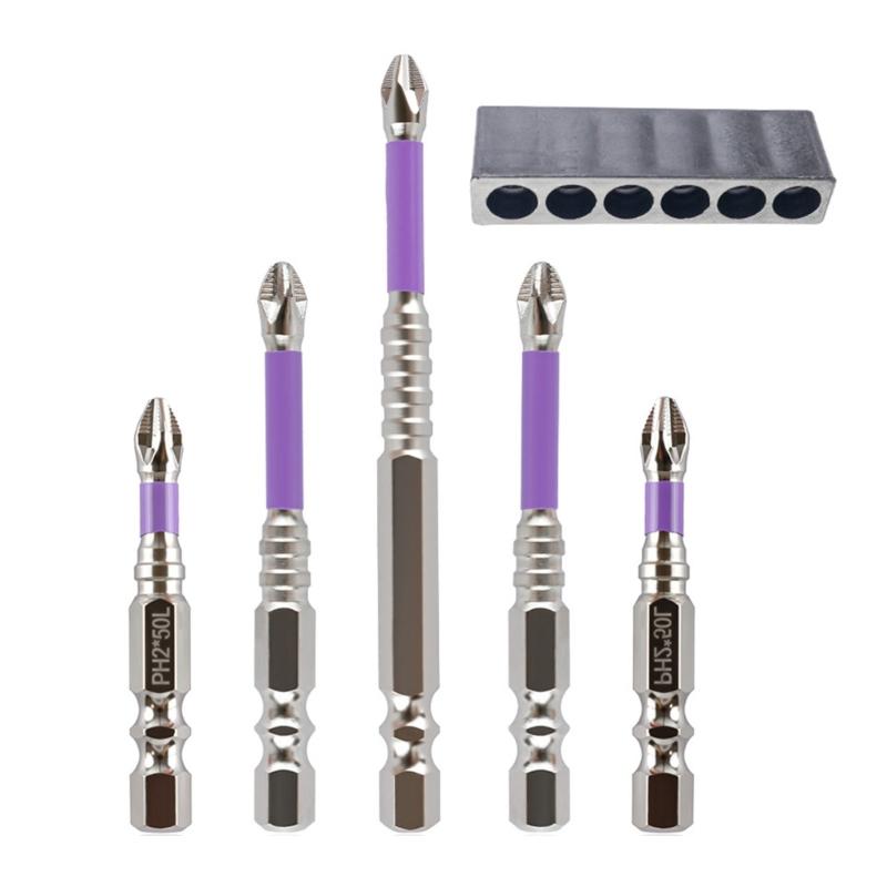 6Pcs/set K5 Magnetic Batch Head Crossing Screwdriver Hardness Impact Drill Bit For Electric Screwdriver Hand Drill 1
6Pcs/set K5 Magnetic Batch Head Crossing Screwdriver Hardness Impact Drill Bit For Electric Screwdriver Hand Drill 1