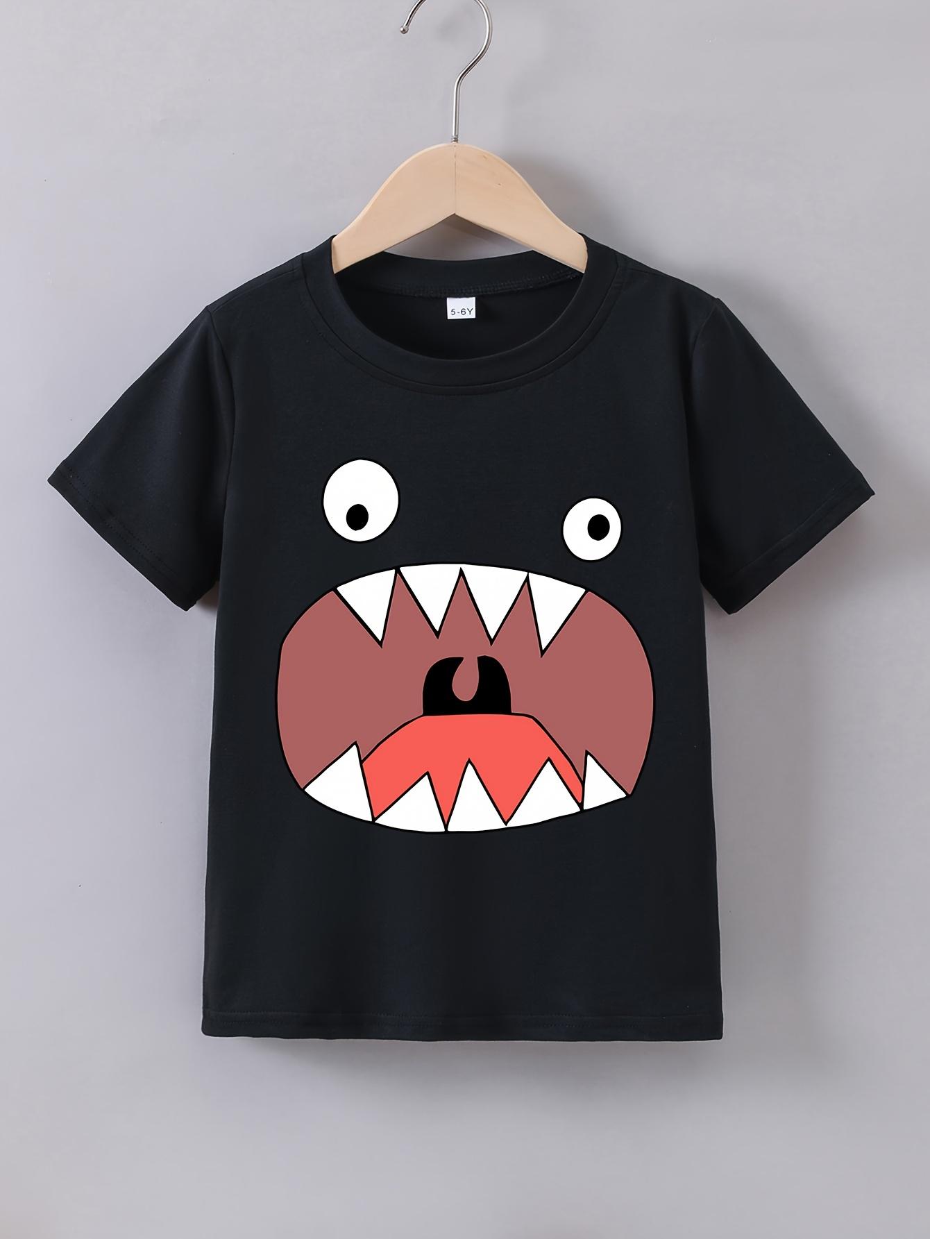 European Size Childrens Summer Short Sleeve Super Funny Expression Printed T-shirt 98cm чёрный
European Size Childrens Summer Short Sleeve Super Funny Expression Printed T-shirt 98cm чёрный