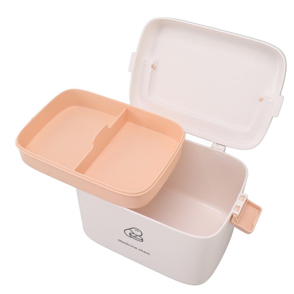 Removable Tray Medicine Organizer Container Large Capacity Family Emergency Medicine Case Home Use бежевий
Removable Tray Medicine Organizer Container Large Capacity Family Emergency Medicine Case Home Use бежевий