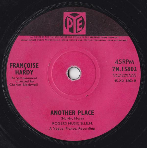 7inch Record FRANÇOISE HARDY - All Over The World 7N15802 Pye Records 1965 UK Pop Used
7inch Record FRANÇOISE HARDY - All Over The World 7N15802 Pye Records 1965 UK Pop Used