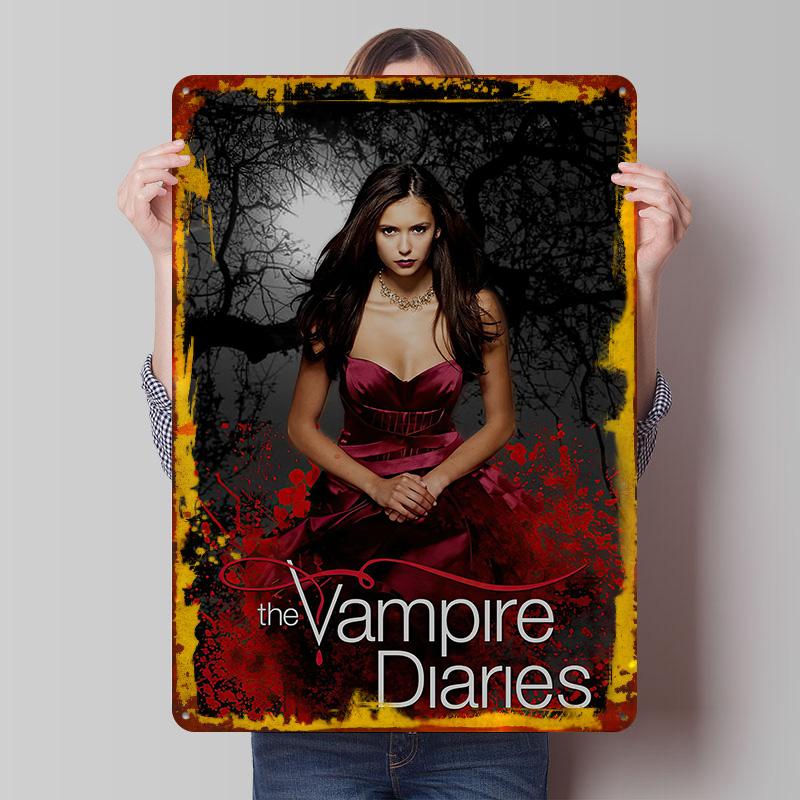 The Vampire Diaries Metal Poster Customized Wall Art Retro Vintage Tinplate Signs for Home Decor Living Room Decoration At Home 7.9x11.8In(20x30cm)
The Vampire Diaries Metal Poster Customized Wall Art Retro Vintage Tinplate Signs for Home Decor Living Room Decoration At Home 7.9x11.8In(20x30cm)