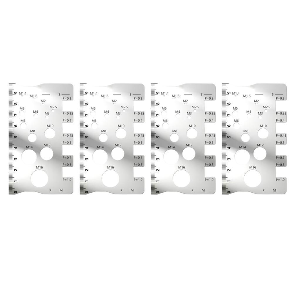 Diameter Pitch Gauge Pitch Measurement Tool For Accurate Measurements Approx. 100mm Accurate Pitch Gauge For Screws
Diameter Pitch Gauge Pitch Measurement Tool For Accurate Measurements Approx. 100mm Accurate Pitch Gauge For Screws