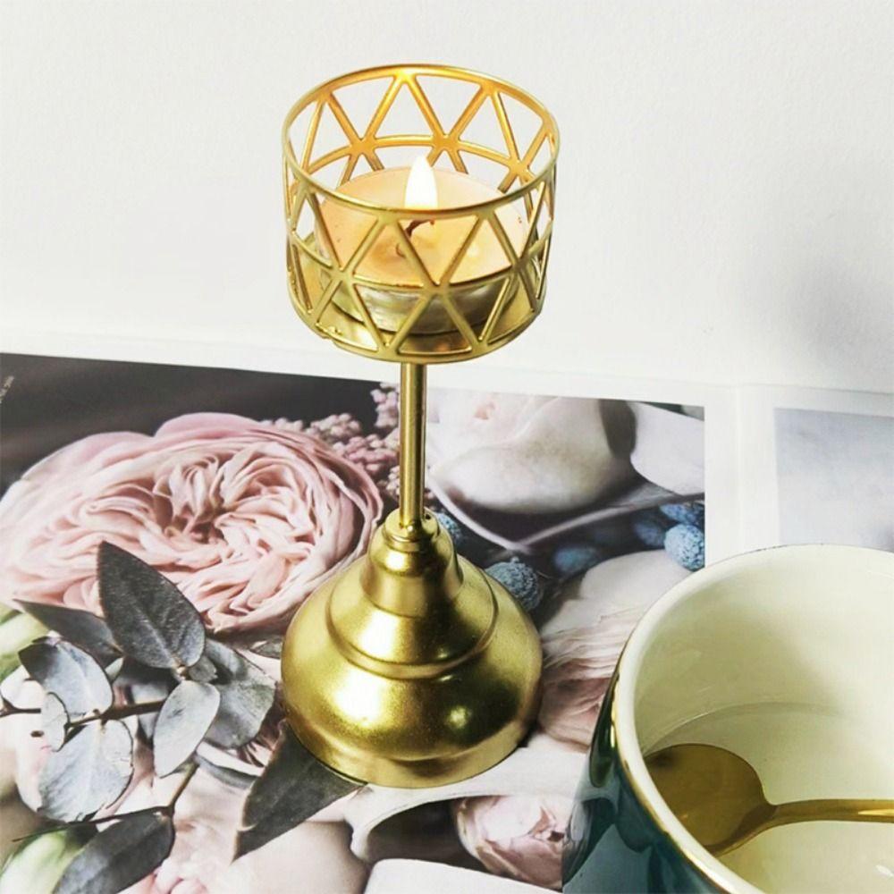 Nordic Antique Candlestick Ornament Unique Iron Candle Stand Metal Hollow Candlestick Living Room Style 3
Nordic Antique Candlestick Ornament Unique Iron Candle Stand Metal Hollow Candlestick Living Room Style 3
