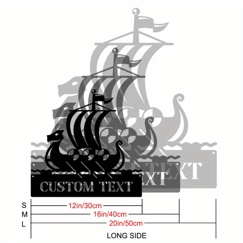 Unique Custom Metal Wall Art Viking Ship Nordic Home Decor Gift for Men Handcrafted Brave Aesthetic 30cm
Unique Custom Metal Wall Art Viking Ship Nordic Home Decor Gift for Men Handcrafted Brave Aesthetic 30cm