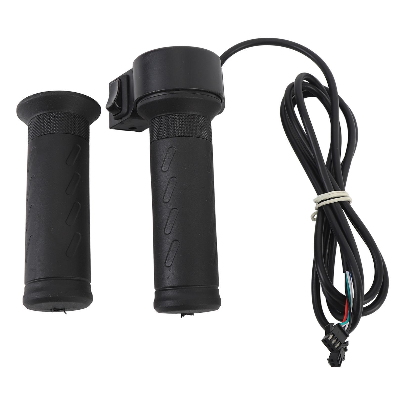 Electric Throttle Grip with Forward Reverse Switch Anti Slip Waterproofing Electric Cycle Twist Handlebar 1.6m Cable SM
Electric Throttle Grip with Forward Reverse Switch Anti Slip Waterproofing Electric Cycle Twist Handlebar 1.6m Cable SM