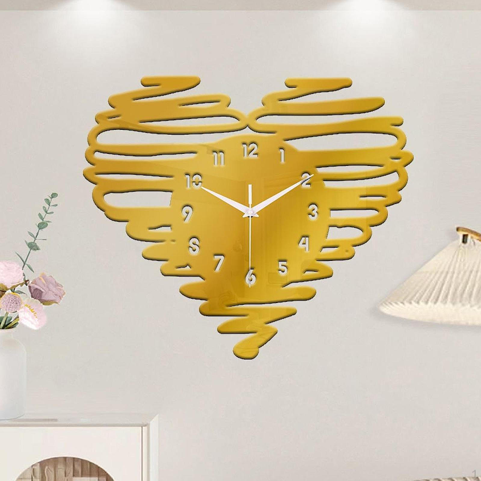 Clock Hanging Decorative Analog Quiet Movement Home Decor for Housewarming Dining Room золотой
Clock Hanging Decorative Analog Quiet Movement Home Decor for Housewarming Dining Room золотой