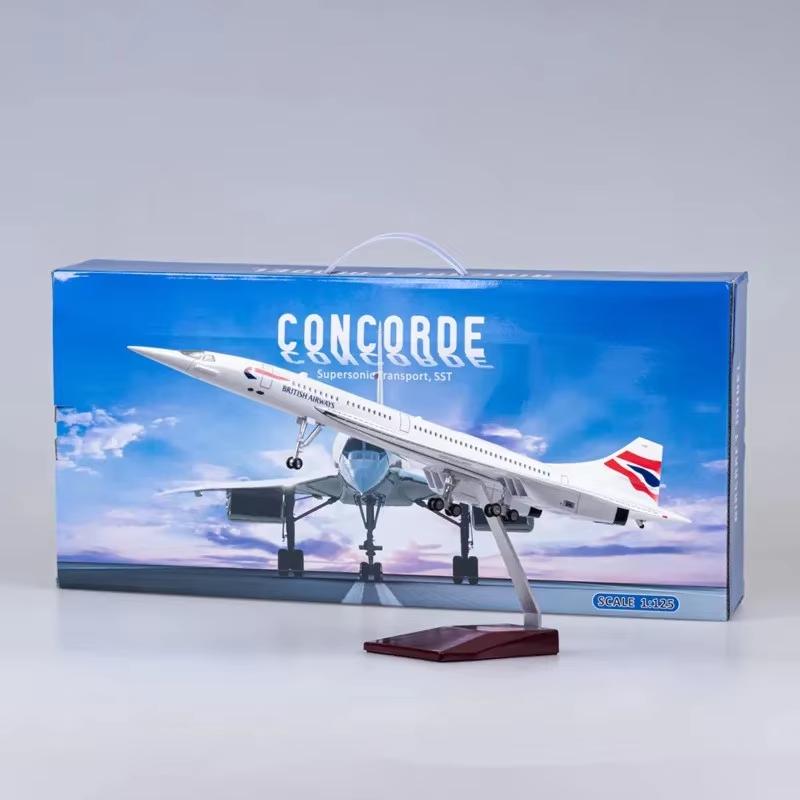 50 СМ 1:Самолет в масштабе 125 Concorde Air France British Airline Air Force One Модель самолета Смоляной фюзеляж Самолет Подарок Дисплей No light
50 СМ 1:Самолет в масштабе 125 Concorde Air France British Airline Air Force One Модель самолета Смоляной фюзеляж Самолет Подарок Дисплей No light