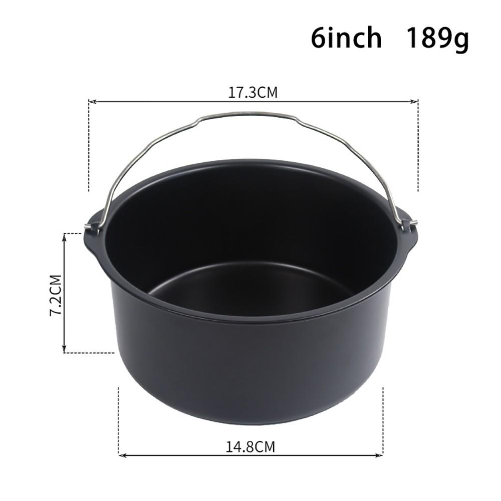 Sleek Black Carbon Steel Pan for 678Inch Round Cake for Air Fryer 6 inch
Sleek Black Carbon Steel Pan for 678Inch Round Cake for Air Fryer 6 inch