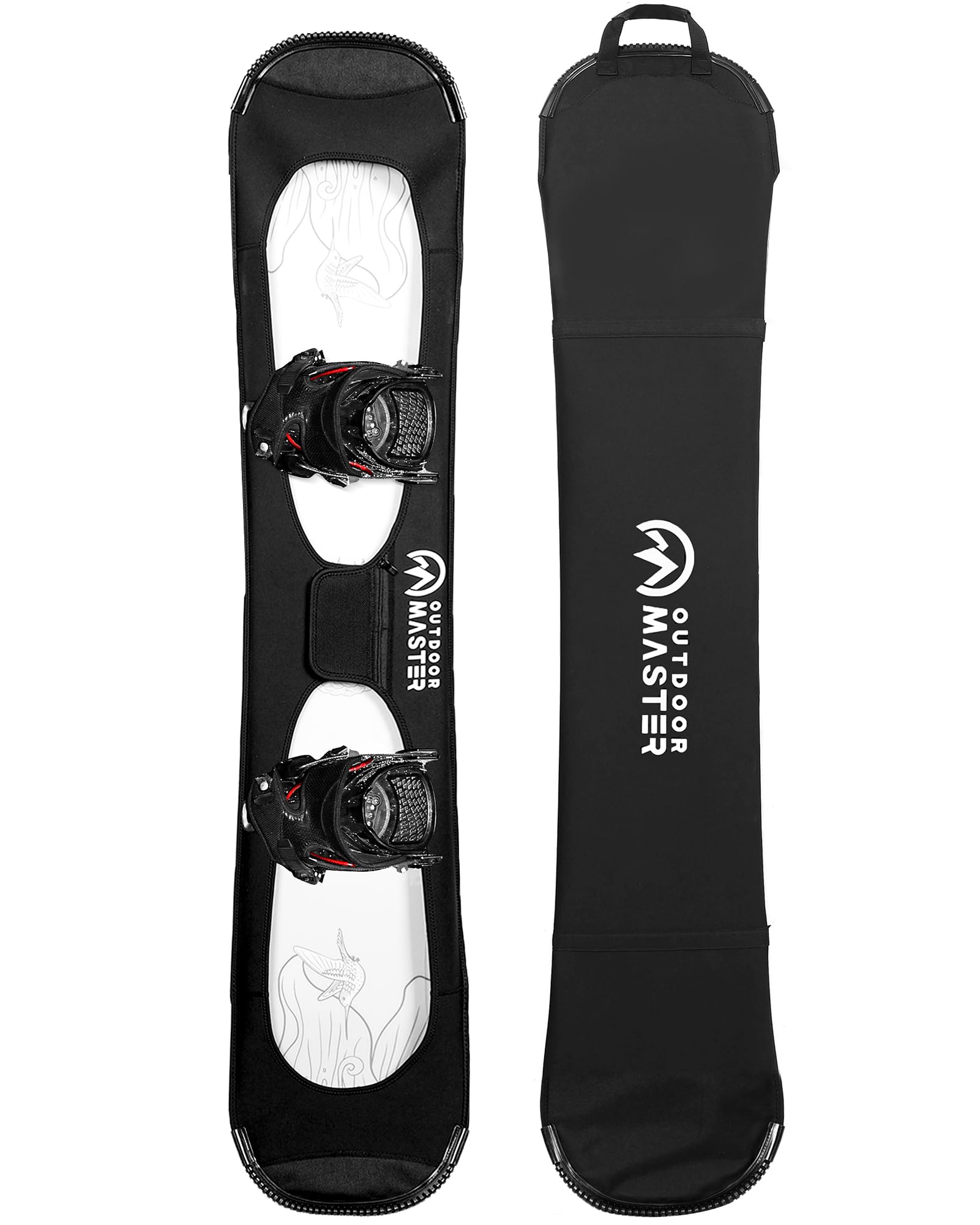 OUTDOORMASTER Snowboard Bag, Snowboard Case with Sole Cover, Carry Handle, Foldable, Cushioned Material, Stretchable, Breathable, Water-Repellent, 2-W
OUTDOORMASTER Snowboard Bag, Snowboard Case with Sole Cover, Carry Handle, Foldable, Cushioned Material, Stretchable, Breathable, Water-Repellent, 2-W