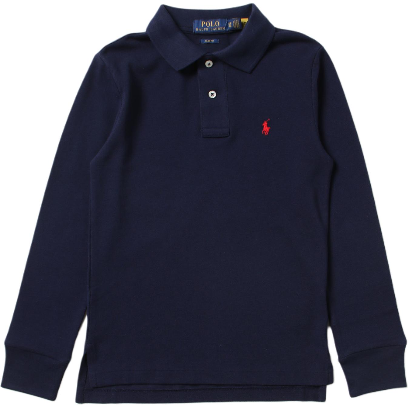 Polo Ralph Lauren T-Shirt FW22 Solid Color Button Polo Collar Long Sleeve Kids Tops Dark-Blue 323708858-024 XL
Polo Ralph Lauren T-Shirt FW22 Solid Color Button Polo Collar Long Sleeve Kids Tops Dark-Blue 323708858-024 XL