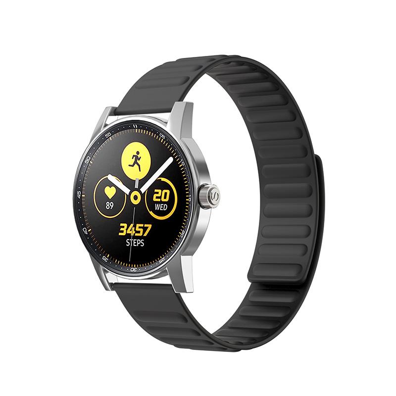 20mm Universal Magnetic Absorption Silicone Watchband Strap Replacement for Samsung Galaxy Watch4 Classic 46mm 42mm/Watch4 44mm 40mm/Gear Sport Black
20mm Universal Magnetic Absorption Silicone Watchband Strap Replacement for Samsung Galaxy Watch4 Classic 46mm 42mm/Watch4 44mm 40mm/Gear Sport Black