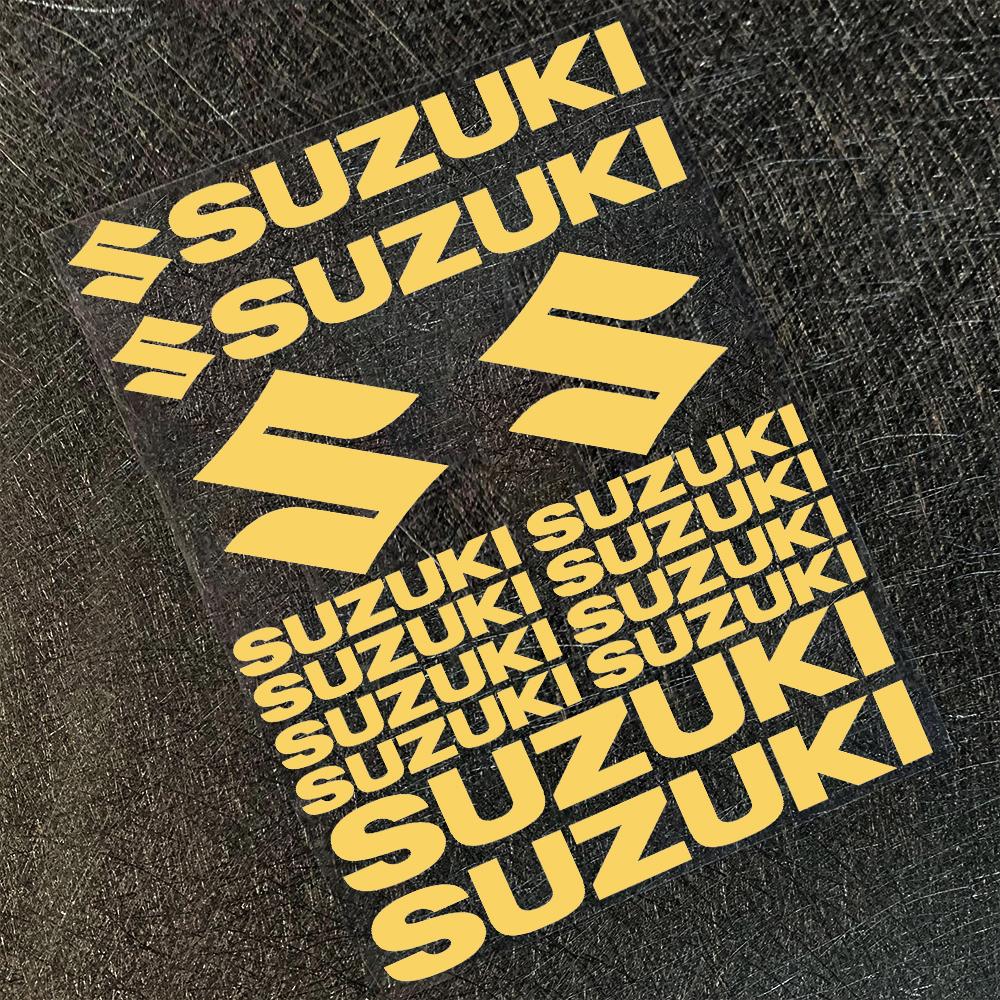 Motorcycle Decorative Sticker for Suzuki English Letter Logo Waterproof Reflective Decal Tank Logo Set Helmet Emblem Vinyl Kit
Motorcycle Decorative Sticker for Suzuki English Letter Logo Waterproof Reflective Decal Tank Logo Set Helmet Emblem Vinyl Kit