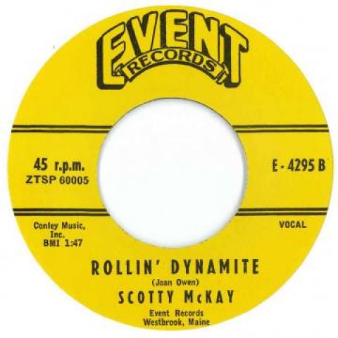 7inch Record SCOTT MCKAY - Rollin Dynamite / Evenin Time E4295 Event UK 1959 UK Rock
7inch Record SCOTT MCKAY - Rollin Dynamite / Evenin Time E4295 Event UK 1959 UK Rock