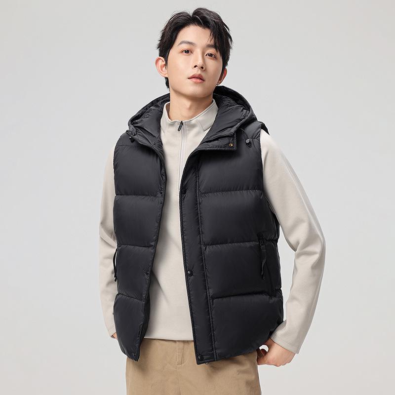 Men s Winter Solid Color Casual Down Vest - Warm, Sleeveless Outerwear Fashion 2XL чорний
Men s Winter Solid Color Casual Down Vest - Warm, Sleeveless Outerwear Fashion 2XL чорний