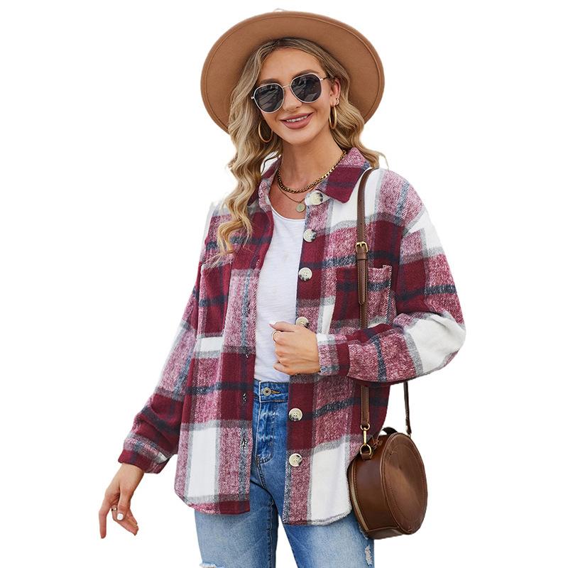 2025 early spring new single-breasted multi-button jacket for women s casual style contrasting color printing long-sleeved jacket for women S
2025 early spring new single-breasted multi-button jacket for women s casual style contrasting color printing long-sleeved jacket for women S