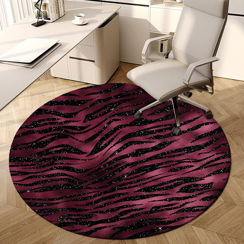 1pc Glittery Zebra Print Circle Pattern Round carpet, Perfect for Decorating Chairs, Living Rooms, Or Bedrooms, for Living Room.086 80cm by 80cm
1pc Glittery Zebra Print Circle Pattern Round carpet, Perfect for Decorating Chairs, Living Rooms, Or Bedrooms, for Living Room.086 80cm by 80cm