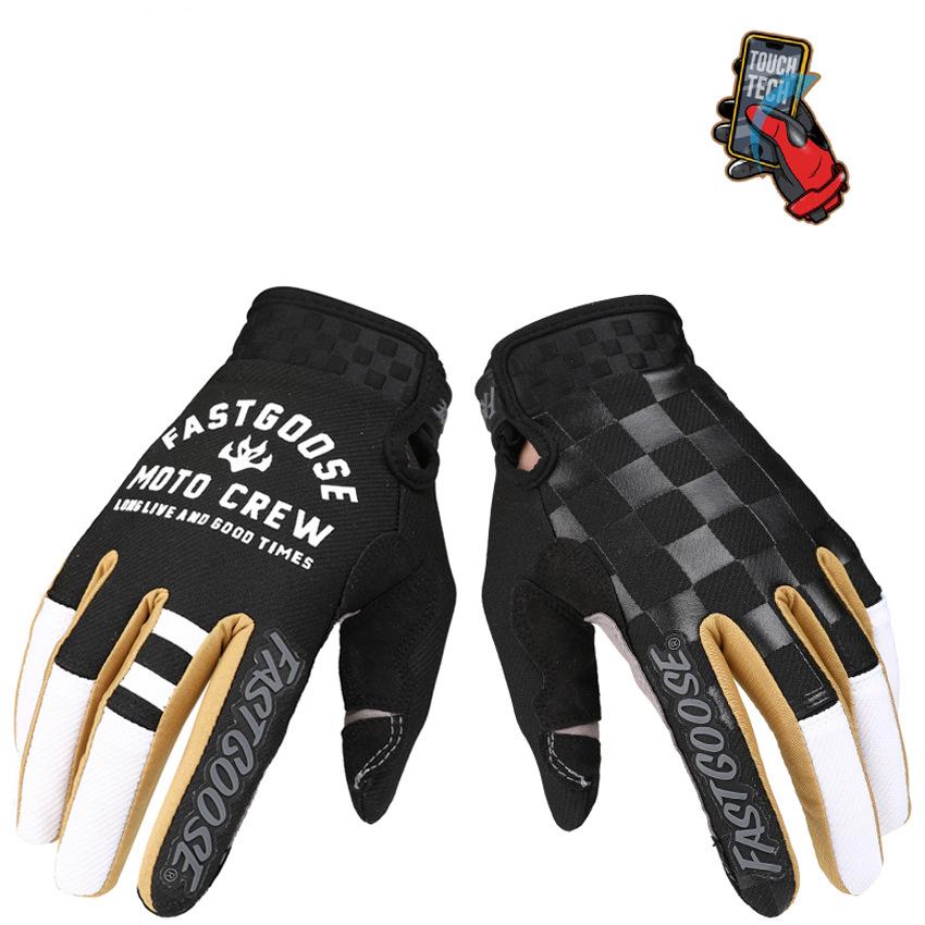 Мотоциклетные перчатки для мотокросса Dirtbike для мужчин, перчатки с сенсорным экраном, перчатки для верховой езды XL