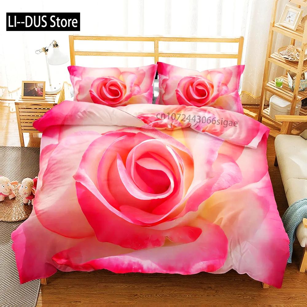 Big Rose in The Bloom Bedding Set King Queen Twin Single Size Duvet Cover Pillow Cases Duvetcover Sets with Pillowcase 3 PCS EU Single(135*200cm)3pcs
Big Rose in The Bloom Bedding Set King Queen Twin Single Size Duvet Cover Pillow Cases Duvetcover Sets with Pillowcase 3 PCS EU Single(135*200cm)3pcs