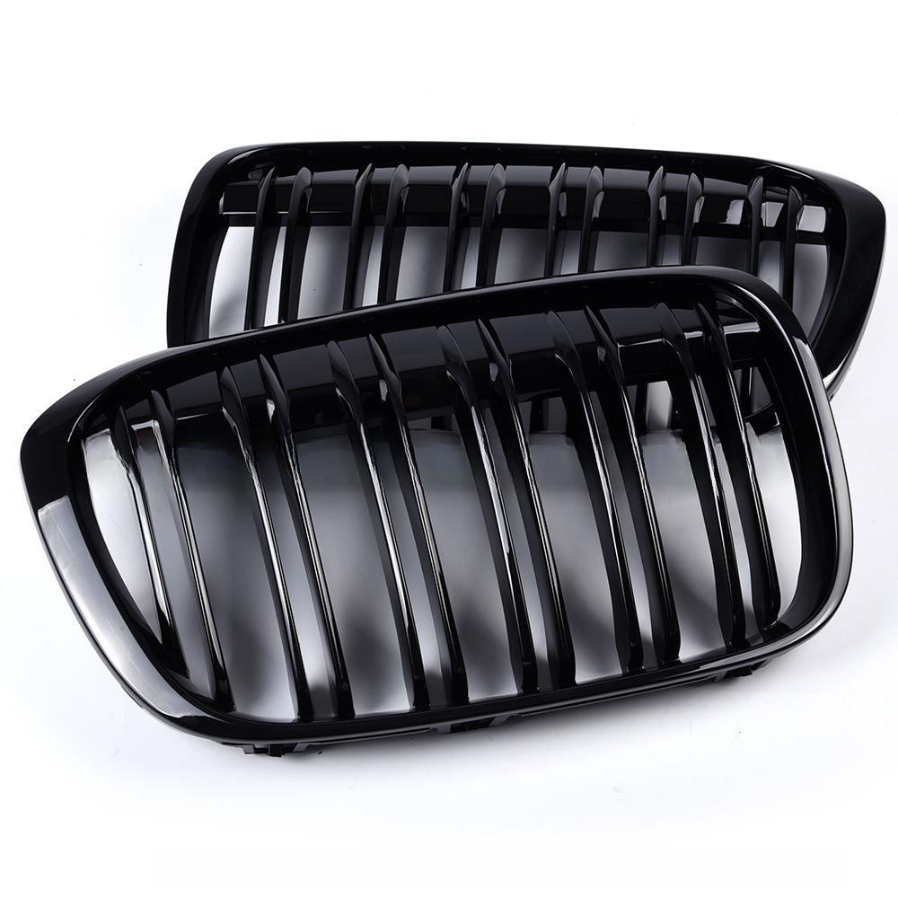 For BMW X1 F48 F49 Glossy Black Grille Car Front Kidney Grill Grilles Racing Grills Single Double Line Grille 2016-2019 Accessories D-Glossy Black
For BMW X1 F48 F49 Glossy Black Grille Car Front Kidney Grill Grilles Racing Grills Single Double Line Grille 2016-2019 Accessories D-Glossy Black