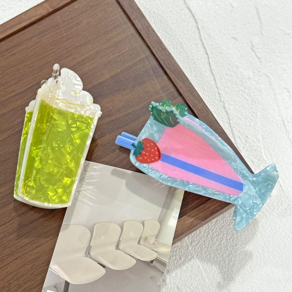 Ponytail Clip Creative Shark Clip Goblet Shape Acrylic Hair Claw Party Accessories Style5
Ponytail Clip Creative Shark Clip Goblet Shape Acrylic Hair Claw Party Accessories Style5