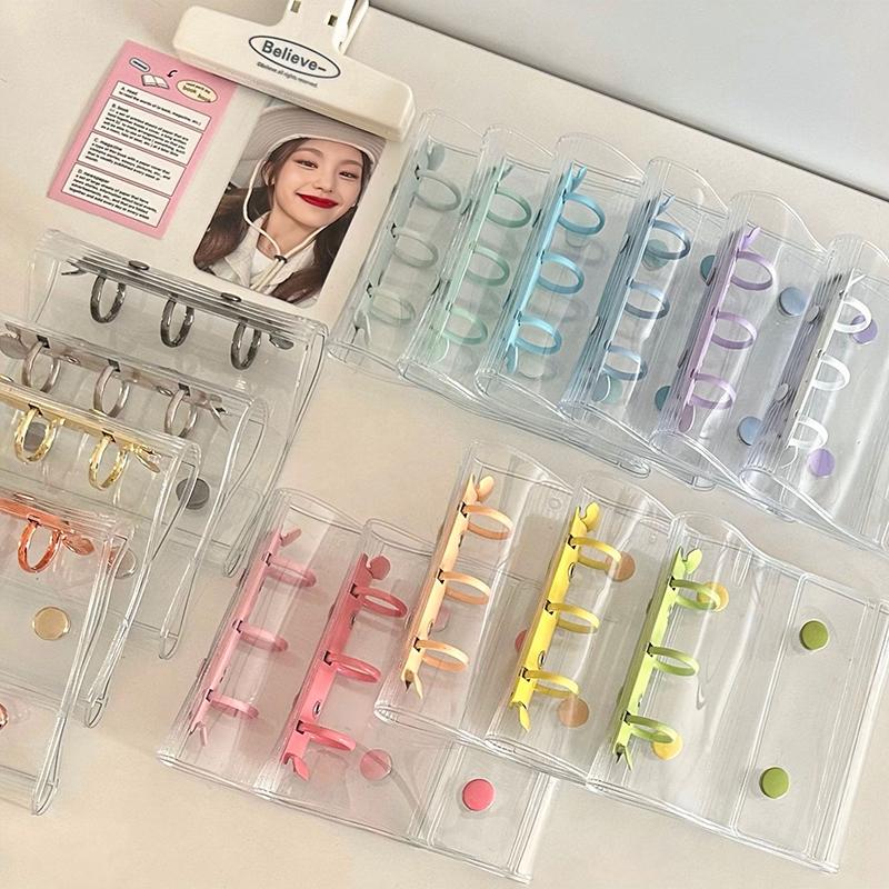 3 Inch Small Card Storage Album Transparent Hole Binder Kpop Photocards Collect Book Star Chaser Girls Compact Portable Album
3 Inch Small Card Storage Album Transparent Hole Binder Kpop Photocards Collect Book Star Chaser Girls Compact Portable Album