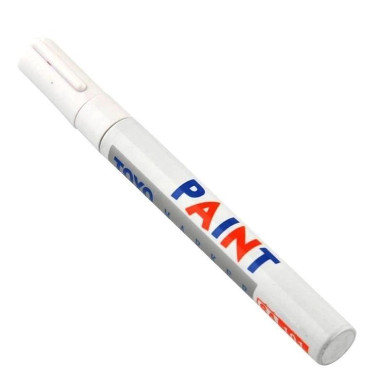 White Waterproof Rubber Permanent Paint Marker Pen Car Tyre Tread Environmental Tire Painting
White Waterproof Rubber Permanent Paint Marker Pen Car Tyre Tread Environmental Tire Painting