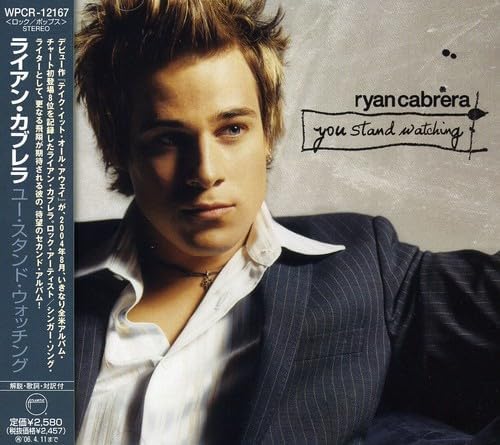 CD RYAN CABRERA - You Stand Watching WPCR12167PROMO Atlantic 2005 Japan ObiRock Used
CD RYAN CABRERA - You Stand Watching WPCR12167PROMO Atlantic 2005 Japan ObiRock Used