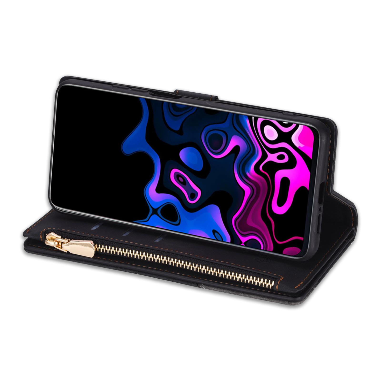 For Samsung Galaxy S24 Ultra Case PU Leather Zipper Pocket Lines Imprinted Cover Black
For Samsung Galaxy S24 Ultra Case PU Leather Zipper Pocket Lines Imprinted Cover Black