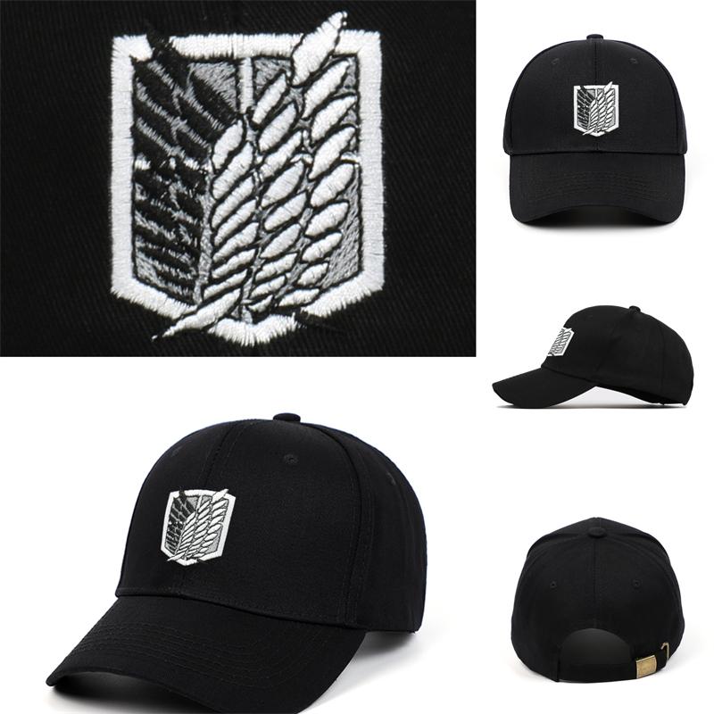 Anime Attack On Titan Baseball Cap 100% Cotton aot regiment Dad Hat embroidery Baseball Cap Women Men Snapback Black Shield Gift
Anime Attack On Titan Baseball Cap 100% Cotton aot regiment Dad Hat embroidery Baseball Cap Women Men Snapback Black Shield Gift