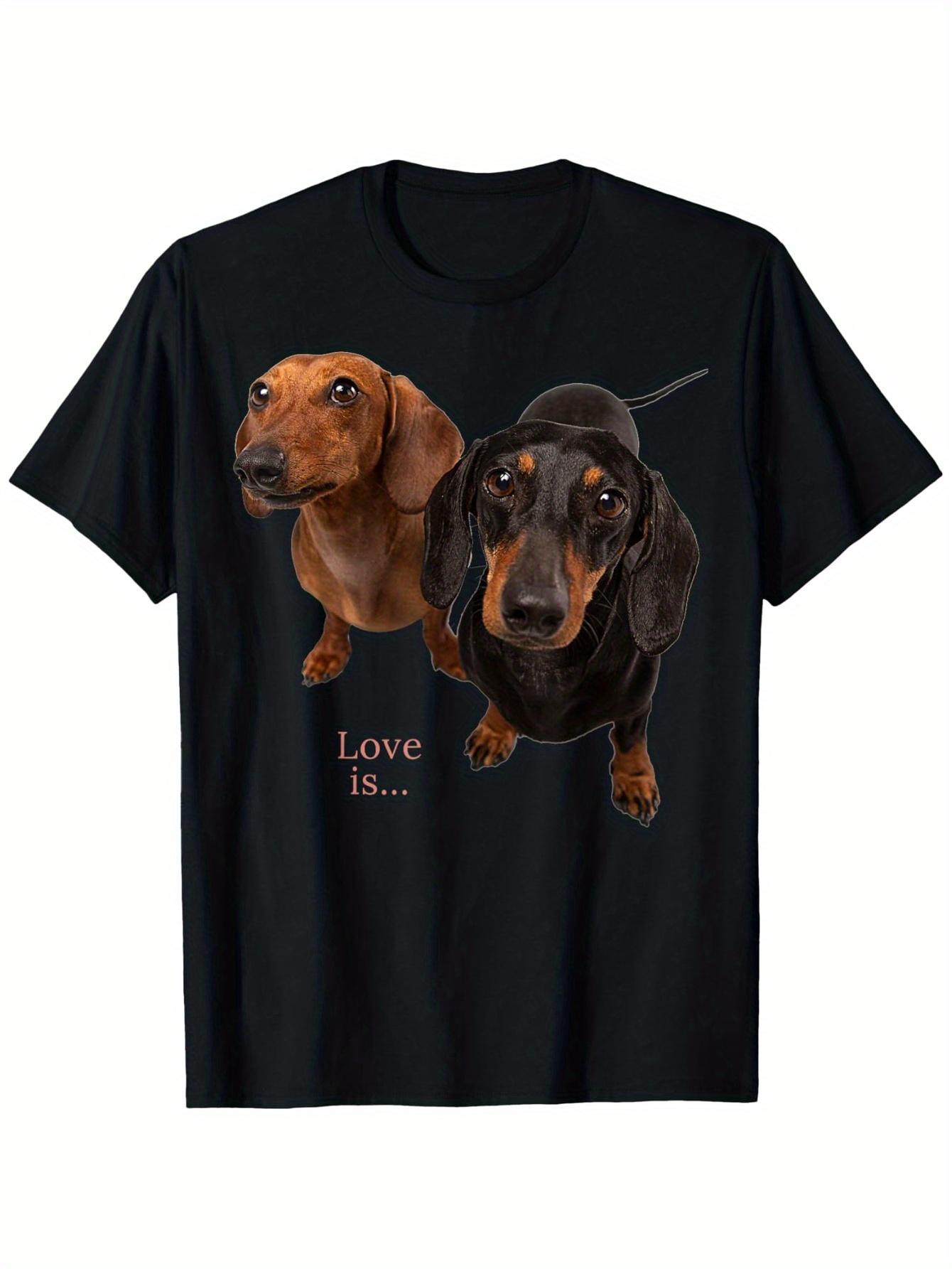 Cute Wiener Dog pattern design 100 cotton summer Oneck short sleeve casual printed mens Tshirt S
Cute Wiener Dog pattern design 100 cotton summer Oneck short sleeve casual printed mens Tshirt S