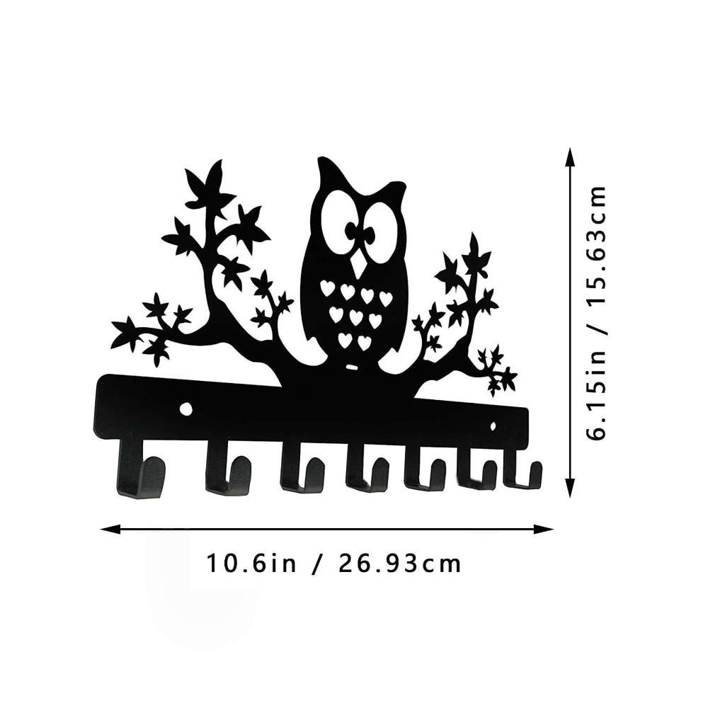 Wrought Iron Owl Hook, Wall Mounted, 1 Piece, Home Decor Entryway Hallway Bedroom, Rustic Farmhouse
Wrought Iron Owl Hook, Wall Mounted, 1 Piece, Home Decor Entryway Hallway Bedroom, Rustic Farmhouse