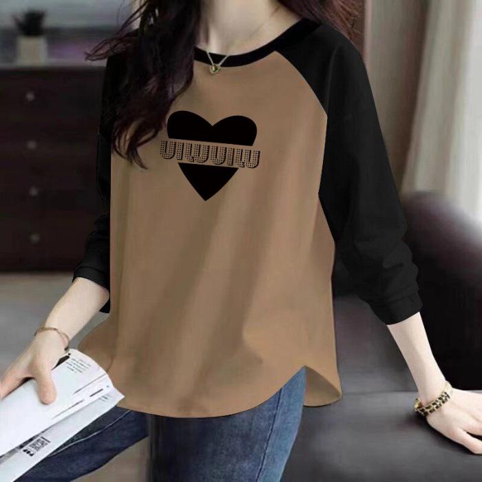 Women s Raglan Sleeve Curved Pullover Top with Back Neck Ribbing - 200g Pure Cotton, Long Sleeve, Printed Design XL коричневый
Women s Raglan Sleeve Curved Pullover Top with Back Neck Ribbing - 200g Pure Cotton, Long Sleeve, Printed Design XL коричневый