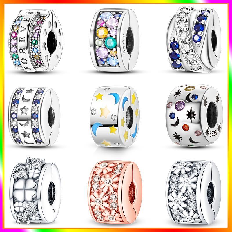 New in 925 Sterling Silver Zircon Isolate Luminous Clip Beads Fits Bracelet Women Silver Jewelry Gift Hot Sale
New in 925 Sterling Silver Zircon Isolate Luminous Clip Beads Fits Bracelet Women Silver Jewelry Gift Hot Sale