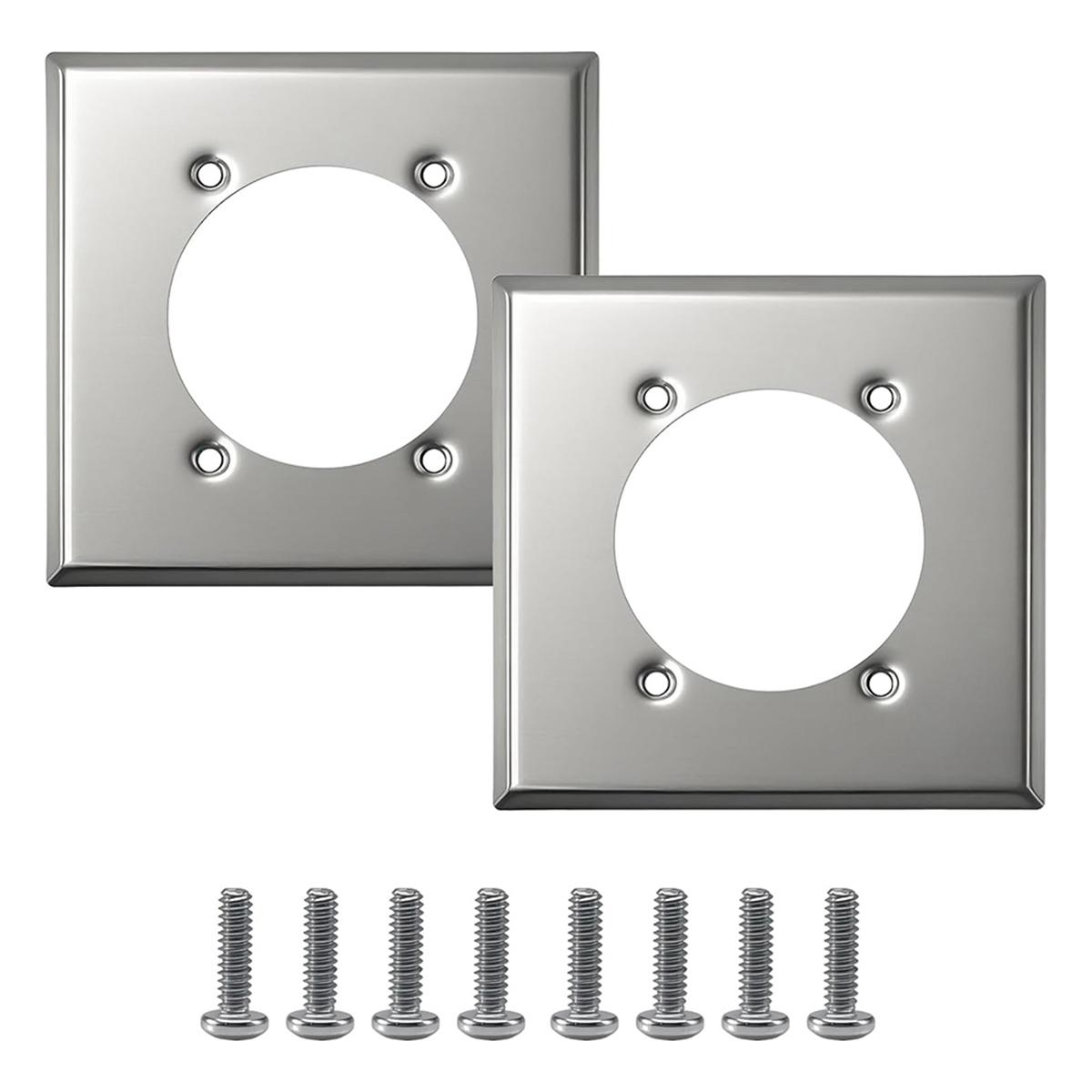 2025+ 2-Pack Metal Outlet Cover Wall Plates for HBL9450A 14-50R, 2.48 Hole, Includes Screws China Mainland
2025+ 2-Pack Metal Outlet Cover Wall Plates for HBL9450A 14-50R, 2.48 Hole, Includes Screws China Mainland