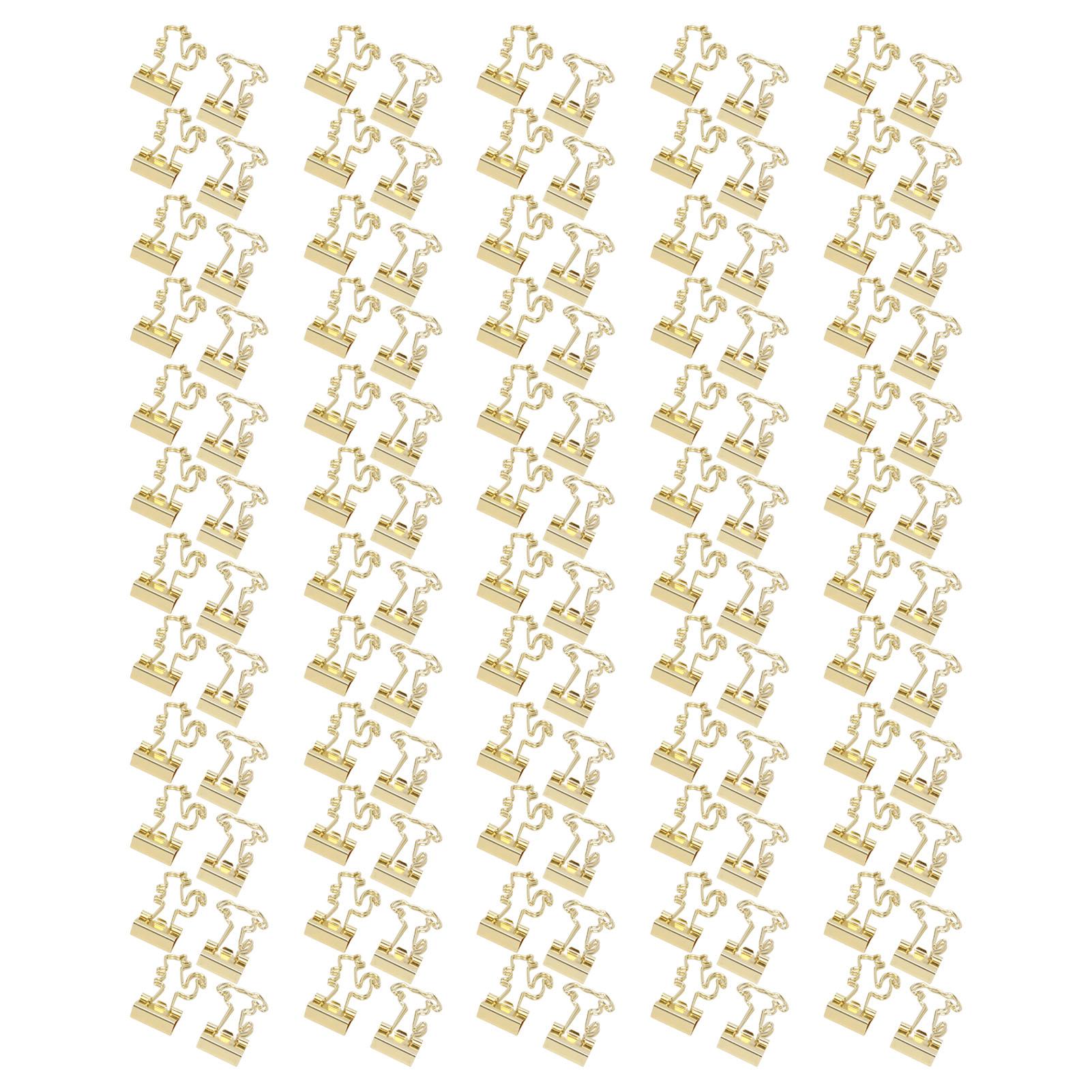 100Pcs Binder Clips Cute Animal Shaped Handle Sturdy Metal Multi Purpose Paper Clips for Documents Files Clothes
100Pcs Binder Clips Cute Animal Shaped Handle Sturdy Metal Multi Purpose Paper Clips for Documents Files Clothes