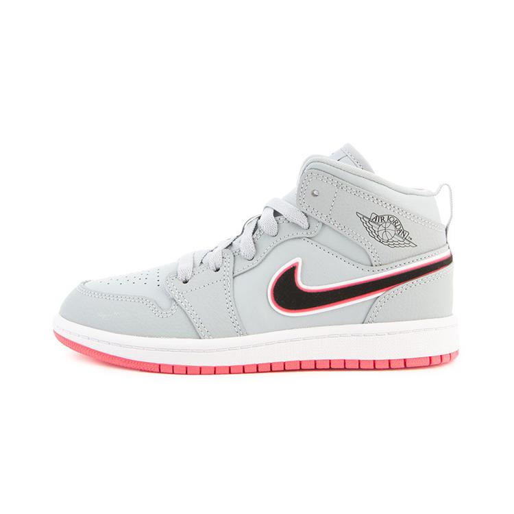 Jordan Air Jordan 1 Mid High top Kids Training Shoes Gray Pink Children Aged 3 7 Years Old 640737-060 35
Jordan Air Jordan 1 Mid High top Kids Training Shoes Gray Pink Children Aged 3 7 Years Old 640737-060 35