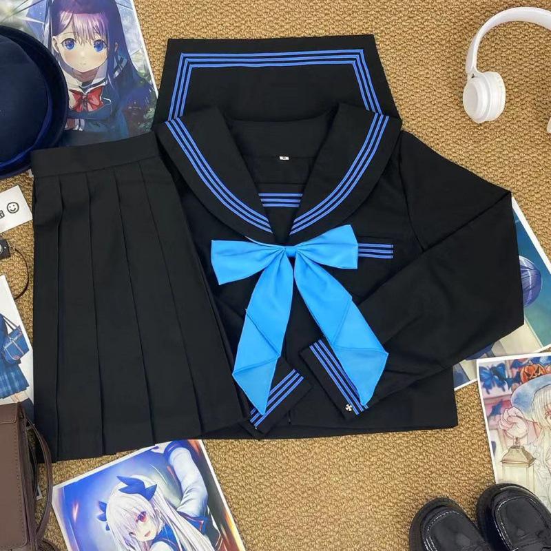 Authentic Japanese Blue Sailor Uniform - Bad Girl Academy Style (Women s Intermediate Set) M
Authentic Japanese Blue Sailor Uniform - Bad Girl Academy Style (Women s Intermediate Set) M