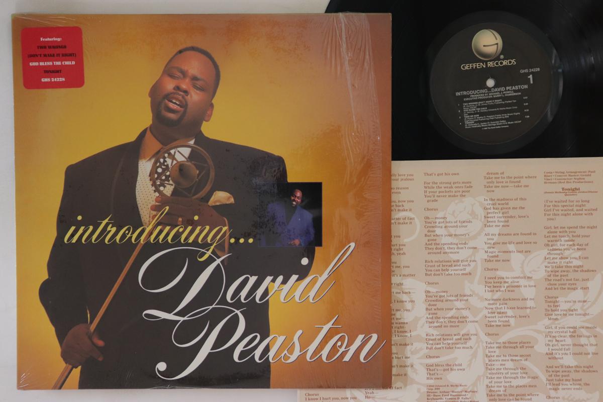 Виниловая пластинка DAVID PEASTON Представляем... GHS24228 Geffen Records 1989 США Соул-фанк Б/у
Виниловая пластинка DAVID PEASTON Представляем... GHS24228 Geffen Records 1989 США Соул-фанк Б/у
