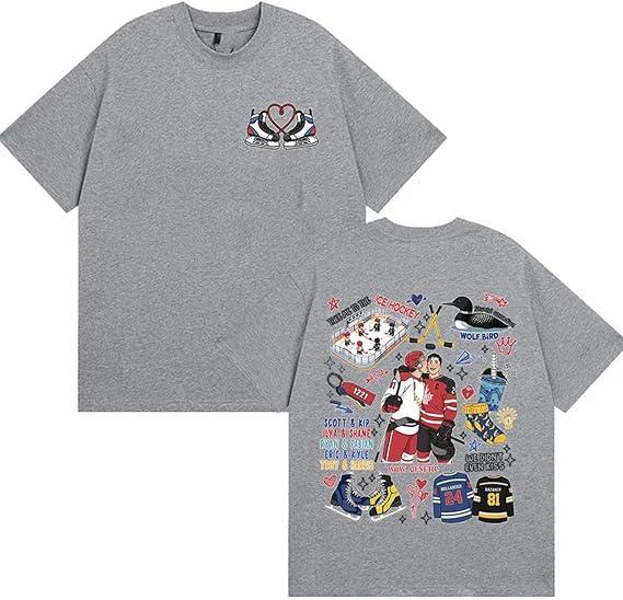 Heated Rivalry Merch T Shirt H24 R81 Pattern Short Sleeve Unisexs Womens Fashion Top Hip Hop Street Retro Clothing 4XL
Heated Rivalry Merch T Shirt H24 R81 Pattern Short Sleeve Unisexs Womens Fashion Top Hip Hop Street Retro Clothing 4XL