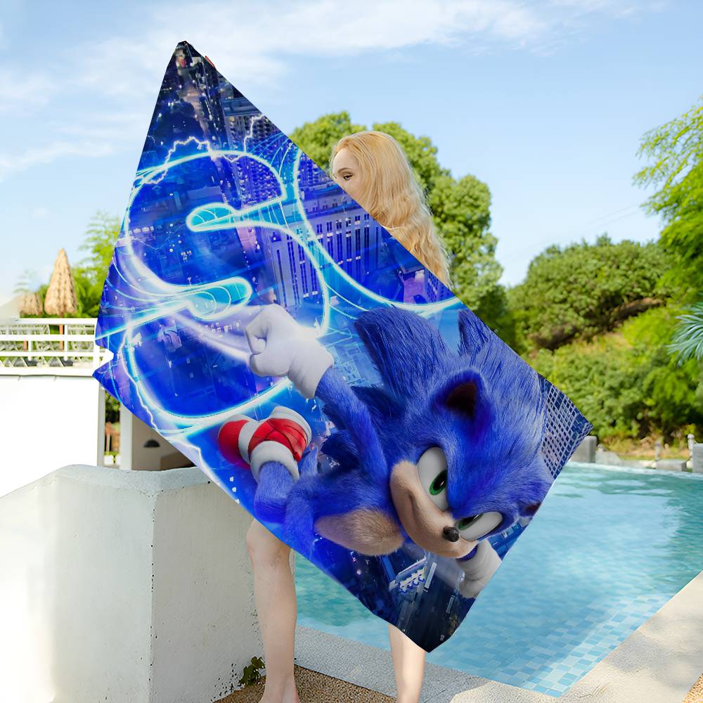 Classic Movie S-sonicS Anime Game Microfiber Beach Towel Absorbent Quick Dry Soft Yoga Swimming Resort Mountain Climbing Towel W40*H60(CM)
Classic Movie S-sonicS Anime Game Microfiber Beach Towel Absorbent Quick Dry Soft Yoga Swimming Resort Mountain Climbing Towel W40*H60(CM)