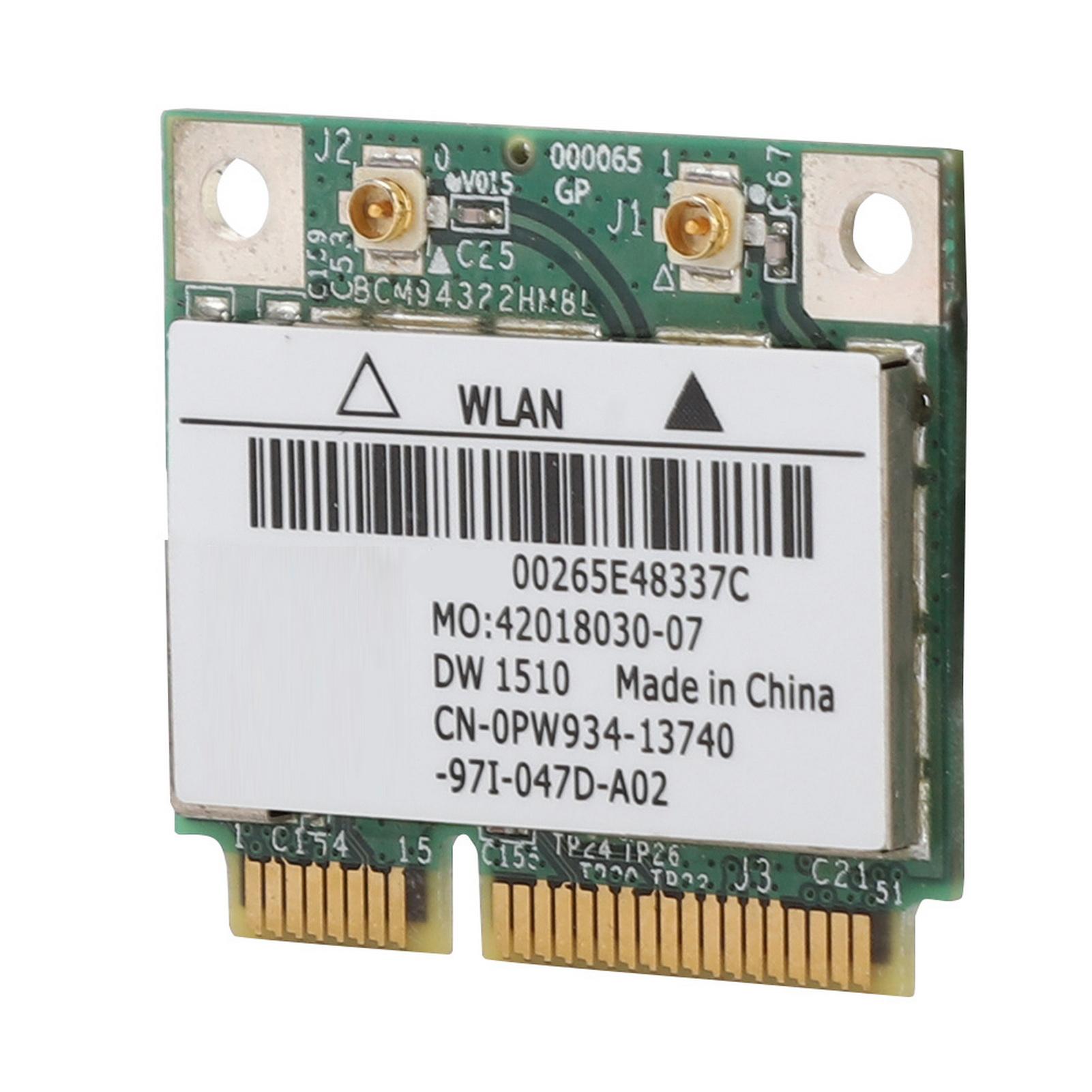 BCM94322HM8L DW1510 Dual Band 300Mbps Mini PCI-E Wireless Network Card для DELL E4200 E5500
BCM94322HM8L DW1510 Dual Band 300Mbps Mini PCI-E Wireless Network Card для DELL E4200 E5500