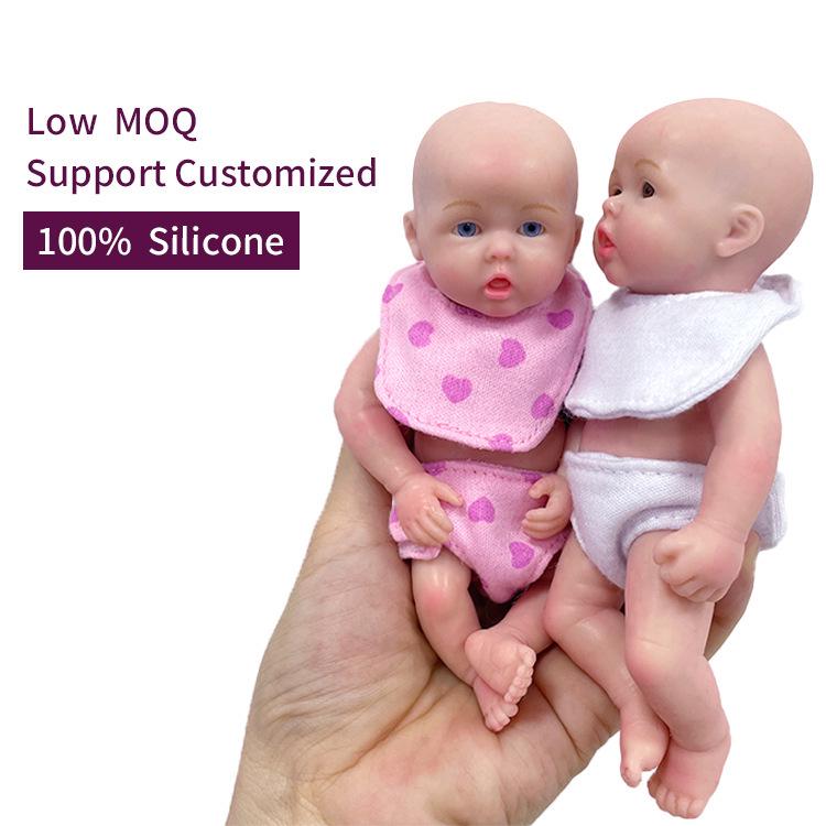Реалистичная кукла реборн 6 дюймов из платинового силикона
Реалистичная кукла реборн 6 дюймов из платинового силикона