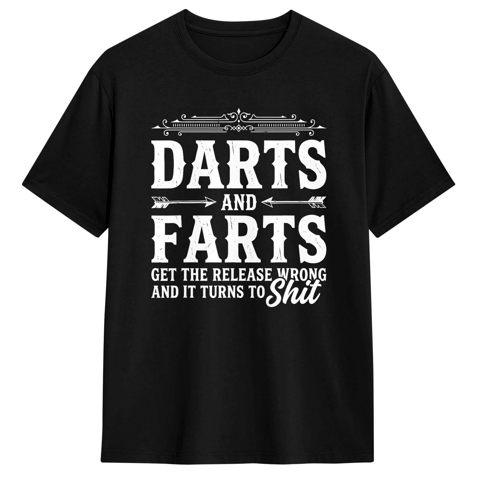 Cool Darts and Farts Get The Release Wrong and It Turns to Shit T-Shirt Men Round Collar 100% Cotton T Shirt Short Sleeve Te... S разноцветный
Cool Darts and Farts Get The Release Wrong and It Turns to Shit T-Shirt Men Round Collar 100% Cotton T Shirt Short Sleeve Te... S разноцветный
