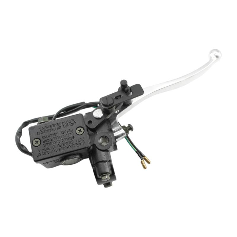 Universal motorcycle brake pump hydraulic brake scooter cylinder pump handle accessories left and right clutch lever 50-250CC right
Universal motorcycle brake pump hydraulic brake scooter cylinder pump handle accessories left and right clutch lever 50-250CC right