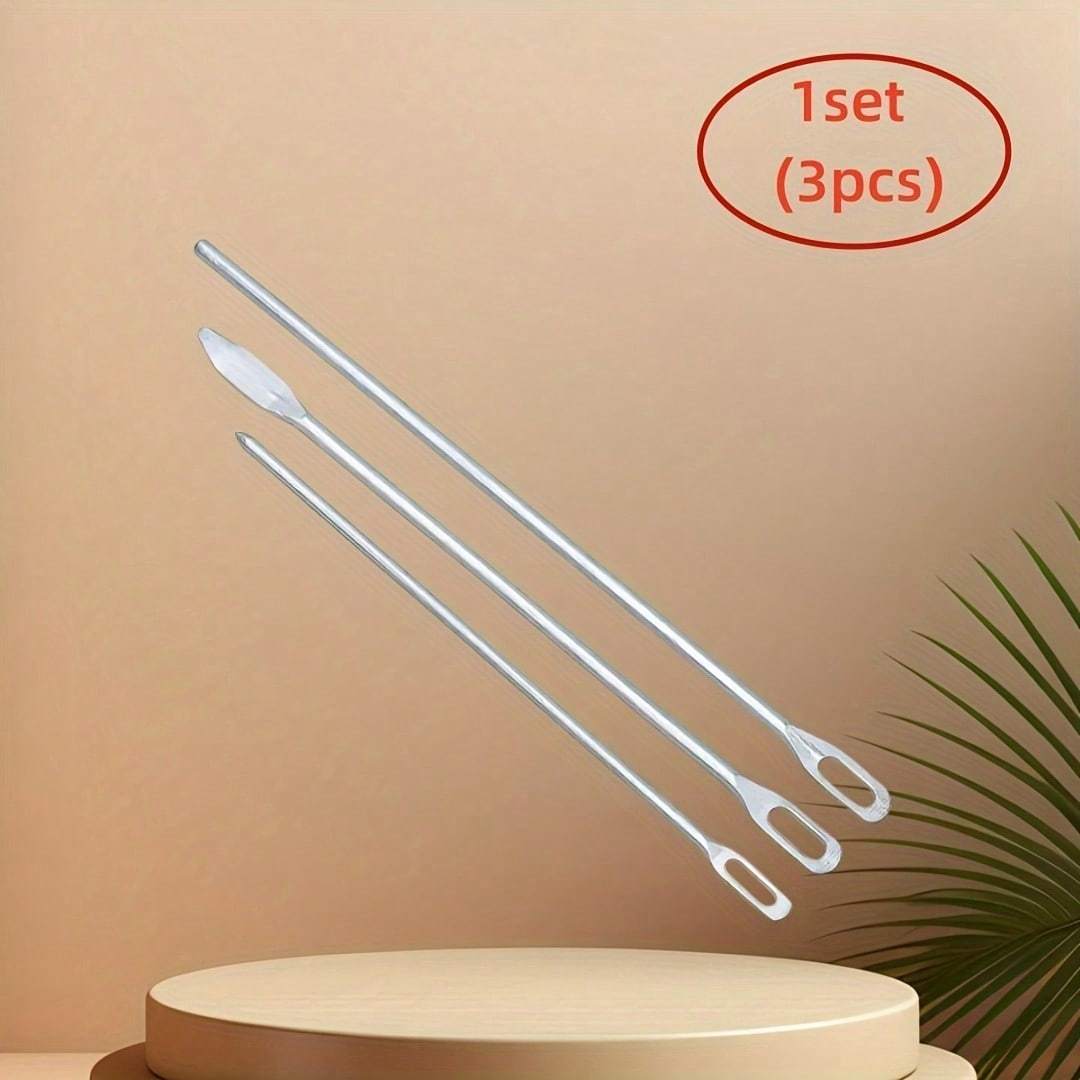 3pcs Elastic Waistband Threader Set - Easy Thread Drawstring Tool For Sewing, Knitting & Crafts, Durable Construction, Silvery Gray серебряный
3pcs Elastic Waistband Threader Set - Easy Thread Drawstring Tool For Sewing, Knitting & Crafts, Durable Construction, Silvery Gray серебряный