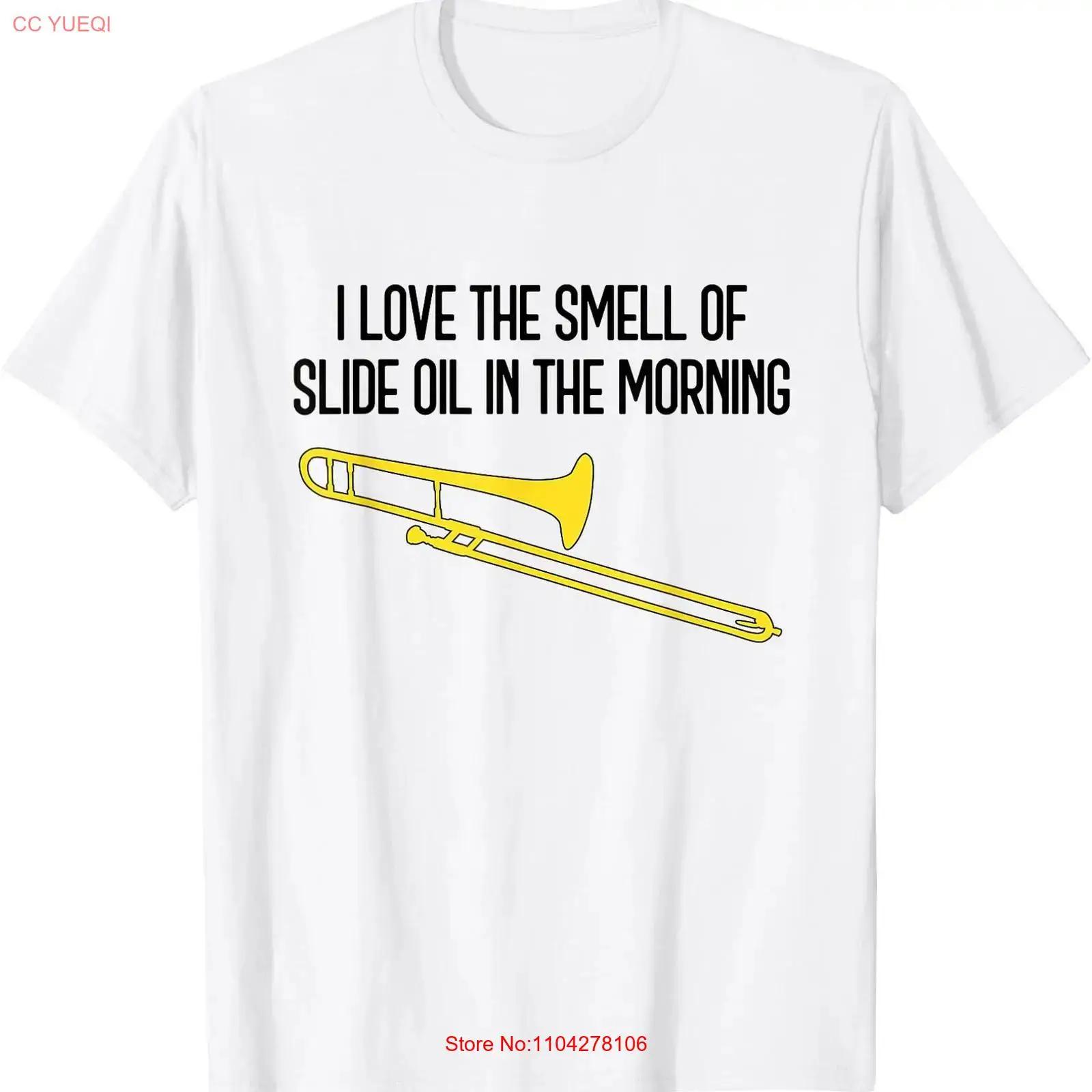 I love the smell of slide oil in morning Funny Trombone T Shirt vintage Washed streetwear Comfortable fashion Slightly 5XL різнокольоровий
I love the smell of slide oil in morning Funny Trombone T Shirt vintage Washed streetwear Comfortable fashion Slightly 5XL різнокольоровий
