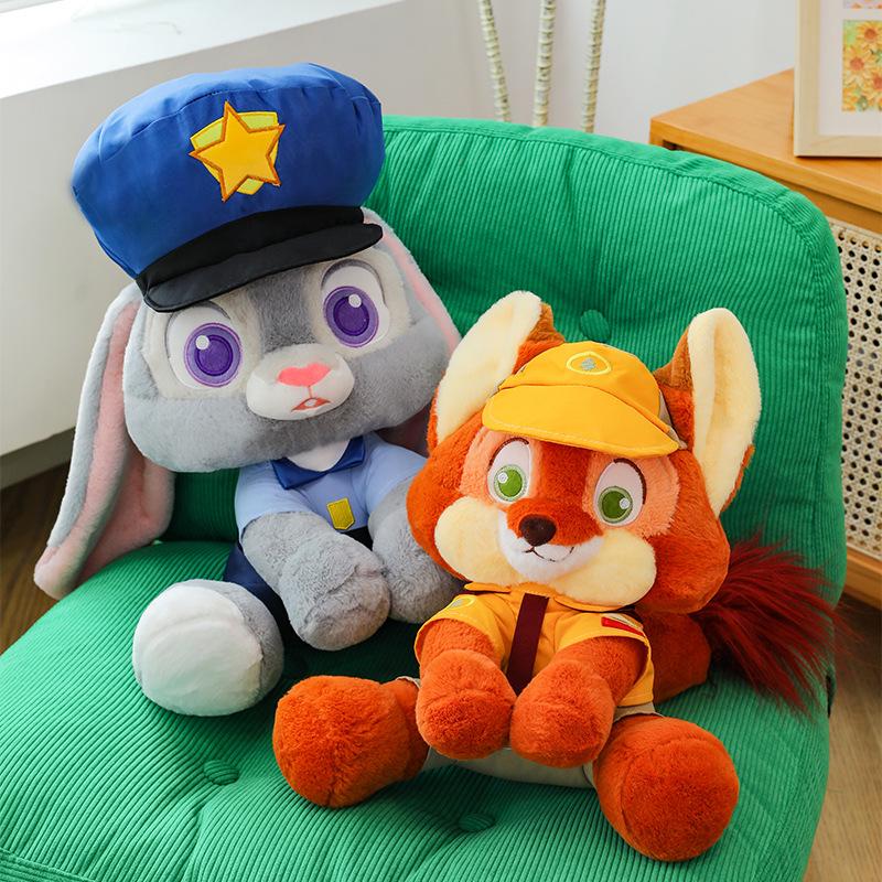 Zootopia Nick Fox & Judy Rabbit Plush Pillow Doll Set 40 cm шифер серый
Zootopia Nick Fox & Judy Rabbit Plush Pillow Doll Set 40 cm шифер серый